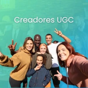 Colaboración con creadores UGC